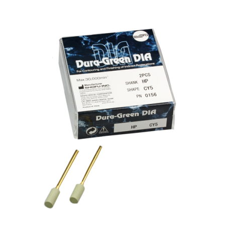 Frese DURA GREEN DIA per ceramica e zirconio - conf. 3 pz