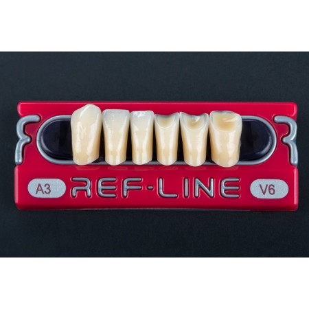 Denti Ref-Line anteriore inferiore Polident, ora disponibili nelle librerie Exocad e 3Shape